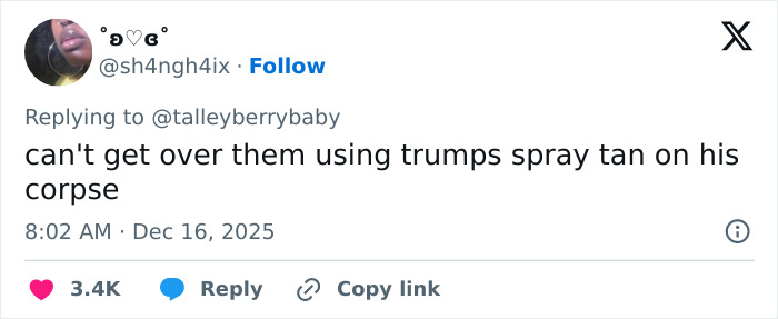 Screenshot of a social media post reacting to Erika Kirk's curated moment with husband Charlie’s body slammed clip. Screenshot of a social media post reacting to Erika Kirk's curated moment with husband Charlie’s body slammed clip.