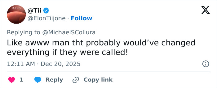 Screenshot of a Twitter reply mentioning a 911 call during Nick Reiner&rsquo;s explosive fight that scared party guests.