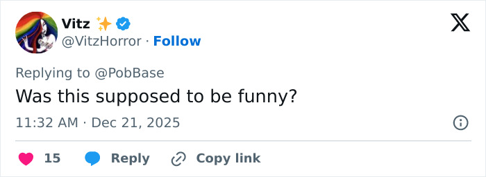 Screenshot of a social media reply expressing confusion over a bloody twist in SNL’s Home Alone parody starring Ariana Grande. Screenshot of a social media reply expressing confusion over a bloody twist in SNL’s Home Alone parody starring Ariana Grande.