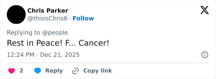 Tweet expressing condolences for a loss, referencing George Clooney's heartfelt tribute after sister Ada passes away at 65. Tweet expressing condolences for a loss, referencing George Clooney's heartfelt tribute after sister Ada passes away at 65.