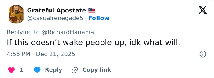 Screenshot of a Twitter reply expressing urgency that relates to Erika Kirk's greatest Freudian slip at a TPUSA event. Screenshot of a Twitter reply expressing urgency that relates to Erika Kirk's greatest Freudian slip at a TPUSA event.