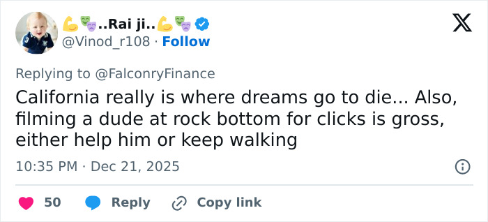Tweet about Tylor Chase’s co-star breaking silence on his homelessness, urging urgent help and awareness. Tweet about Tylor Chase’s co-star breaking silence on his homelessness, urging urgent help and awareness.