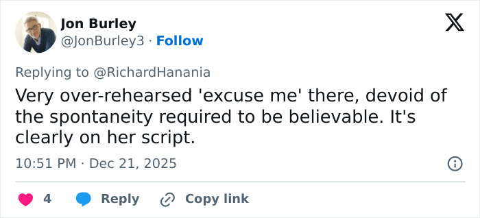 Screenshot of a viral Twitter reply discussing Erika Kirk's greatest Freudian slip at a TPUSA event. Screenshot of a viral Twitter reply discussing Erika Kirk's greatest Freudian slip at a TPUSA event.