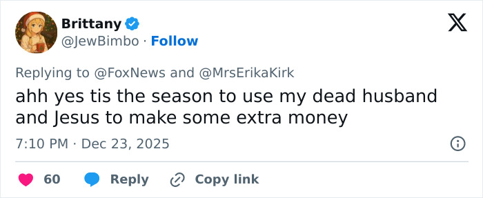 Erika Kirk acusada de lucrar com a tragédia com mensagem de Natal promovendo o livro de Charlie Kirk Erika Kirk acusada de lucrar com a tragédia com mensagem de Natal promovendo o livro de Charlie Kirk