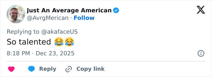 Screenshot of a tweet reacting to Machine Gun Kelly's boy band dancing going viral with laughing emojis.