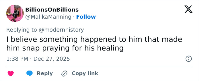 Screenshot of a tweet discussing former child actor Tylor Chase’s recent troubles and need for healing. Screenshot of a tweet discussing former child actor Tylor Chase’s recent troubles and need for healing.