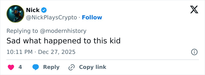 Screenshot of a tweet commenting on former child actor Tylor Chase’s recent troubles and public response. Screenshot of a tweet commenting on former child actor Tylor Chase’s recent troubles and public response.