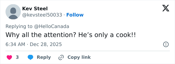 Tweet from a user questioning the attention on Gordon Ramsay's daughter marrying, in a social media interface. Tweet from a user questioning the attention on Gordon Ramsay's daughter marrying, in a social media interface.