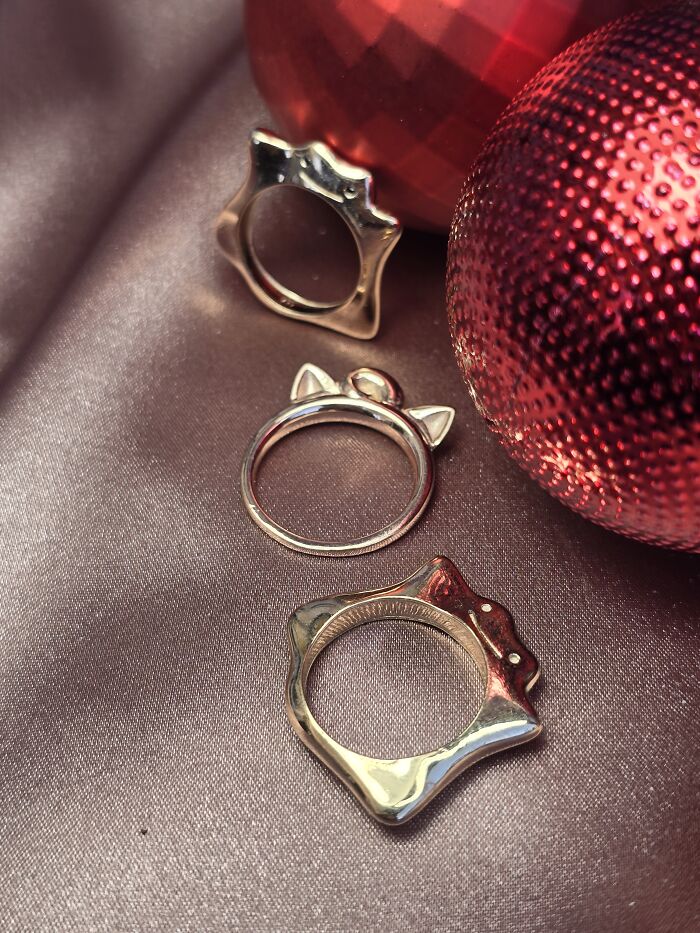 Ditto & Jigglypuff Inspired Rings