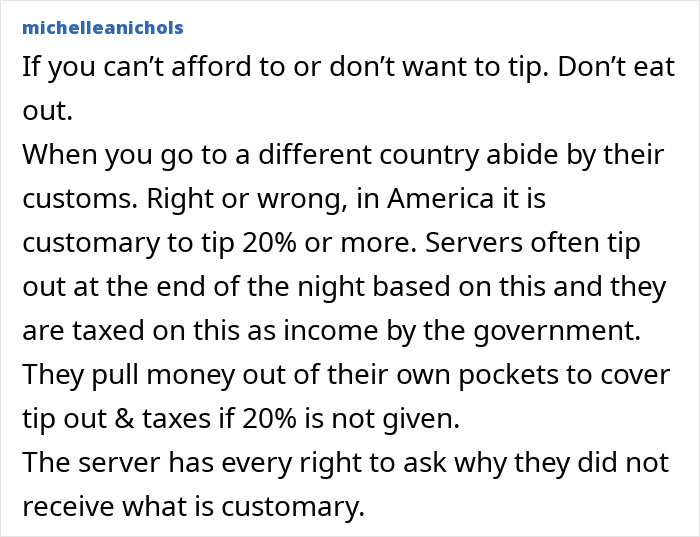 Restaurant Guests Tip $7, Are Chased Out The Door By Angry Server