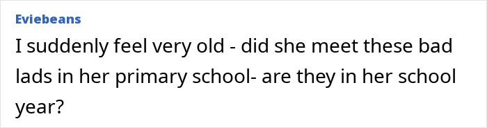 Comment from Eviebeans questioning a child’s behavior and school year amid mom’s no Christmas gifts punishment debate. Comment from Eviebeans questioning a child’s behavior and school year amid mom’s no Christmas gifts punishment debate.