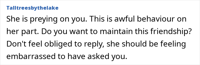 Woman sad ending a long friendship after a friend&rsquo;s unhinged request, showing emotional distress and disappointment.
