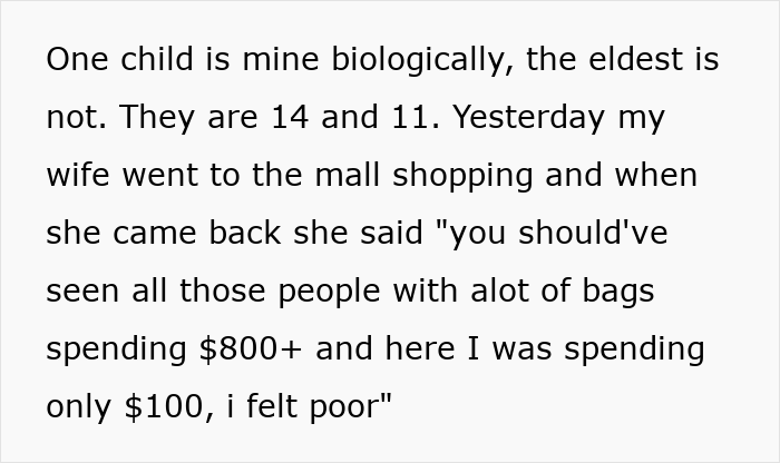 Text showing a wife feeling poor despite receiving 1K per month as fun money from her husband, reflecting SAHM job struggles. Text showing a wife feeling poor despite receiving 1K per month as fun money from her husband, reflecting SAHM job struggles.