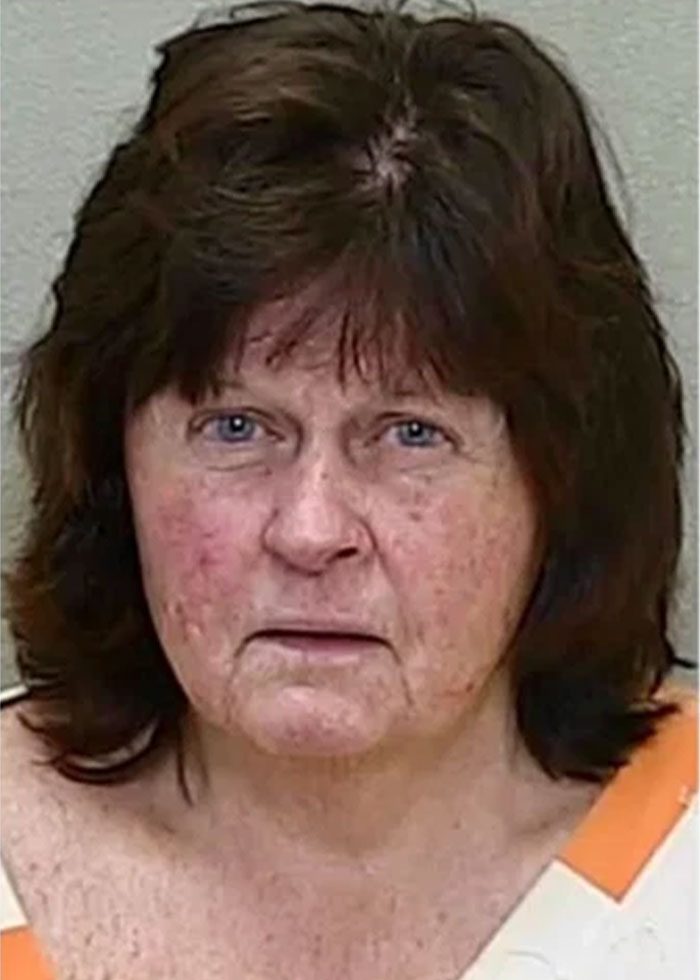 Mugshot of a middle-aged woman related to the child kidnapped from Kentucky found alive over 40 years later case. Mugshot of a middle-aged woman related to the child kidnapped from Kentucky found alive over 40 years later case.