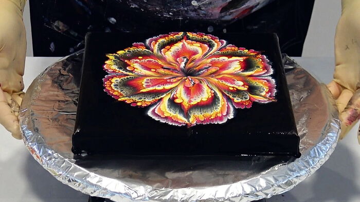 Christmas Compilation: Acrylic Pouring Flower Techniques