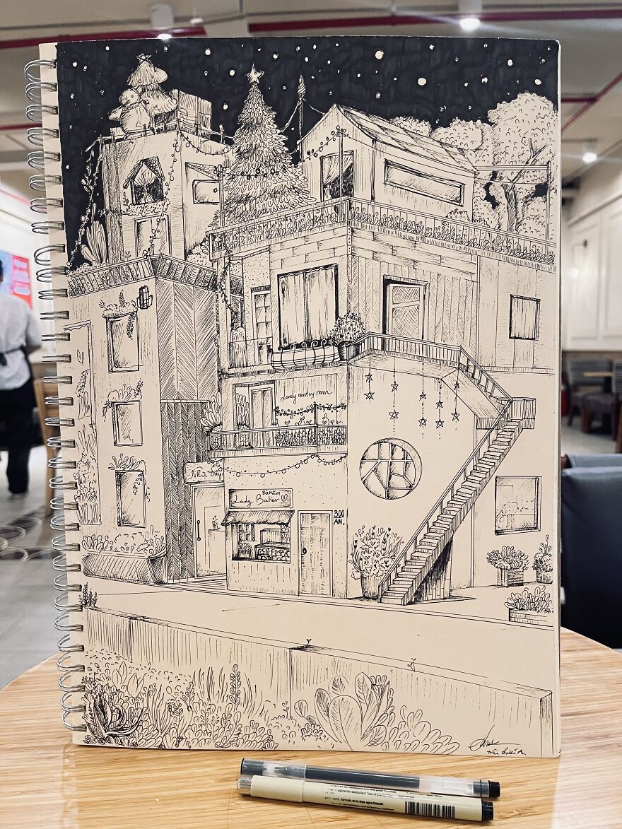 My 6 Hand-Drawing About Christmas Decorations