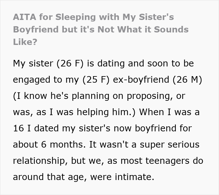 Man lies about saving himself for marriage to please fiancée while forgetting her sister is his ex in complex relationship drama. Man lies about saving himself for marriage to please fiancée while forgetting her sister is his ex in complex relationship drama.