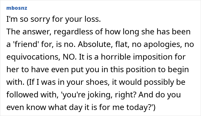 Woman sad ending 22-year-long friendship after friend's unhinged request, feeling hurt and conflicted about the situation.