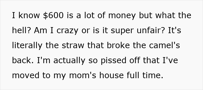Teen upset over dad gifting stepbro a car for Christmas, feeling favoritism as they only get a gift card. Teen upset over dad gifting stepbro a car for Christmas, feeling favoritism as they only get a gift card.