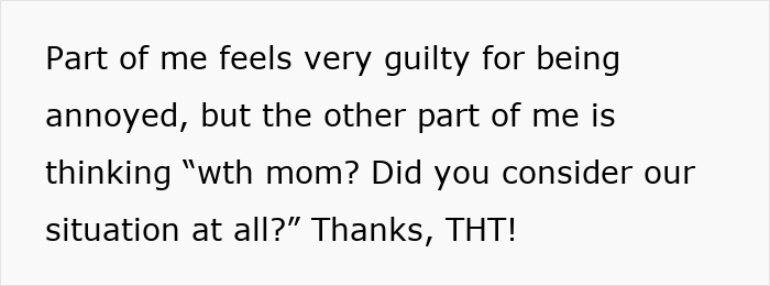 Alt text: Text expressing guilt and frustration about a mom forcing her Disney dream on family amid debt and guilt concerns. Alt text: Text expressing guilt and frustration about a mom forcing her Disney dream on family amid debt and guilt concerns.