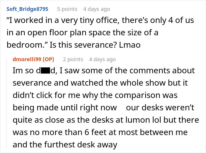 Office worker blasts Christmas music loudly, causing a coworker to freak out and rage quit the shared workspace.