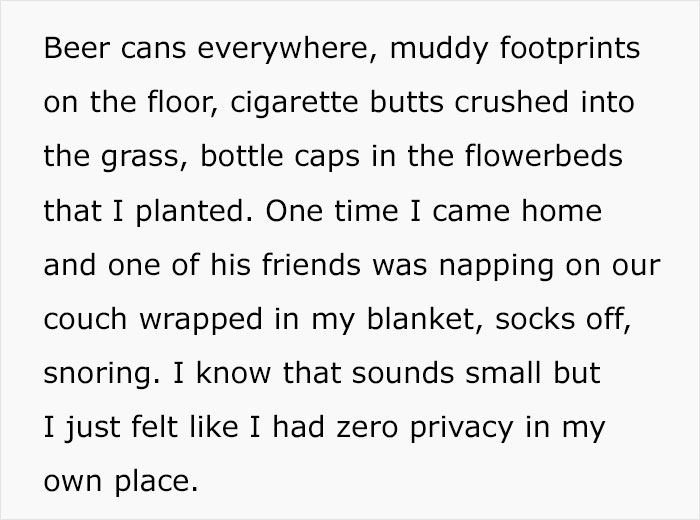 Messy house with beer cans, muddy footprints, and cigarette butts showing boys’ nights gone too far and woman upset. Messy house with beer cans, muddy footprints, and cigarette butts showing boys’ nights gone too far and woman upset.