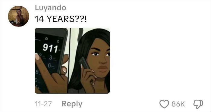 Illustration of a woman nervously calling emergency 911 after a long 14 years before proposing to her boyfriend. Illustration of a woman nervously calling emergency 911 after a long 14 years before proposing to her boyfriend.