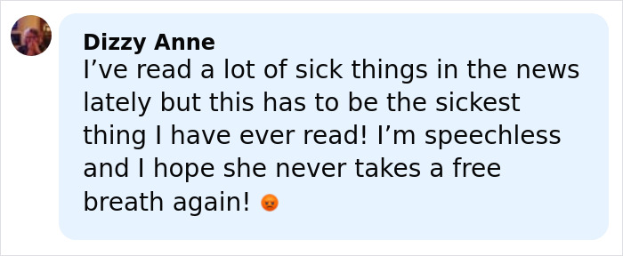 Screenshot of a social media comment reacting to a horrifying wedding tragedy and a disturbing aunt's pattern after a missing child's body was found.