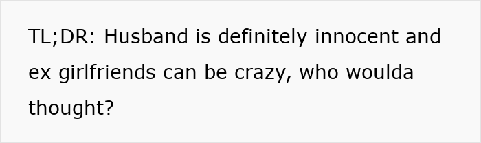 Alt text: A woman reacts after receiving proof of her husband cheating, revealing how crazy ex-girlfriends can get. Alt text: A woman reacts after receiving proof of her husband cheating, revealing how crazy ex-girlfriends can get.