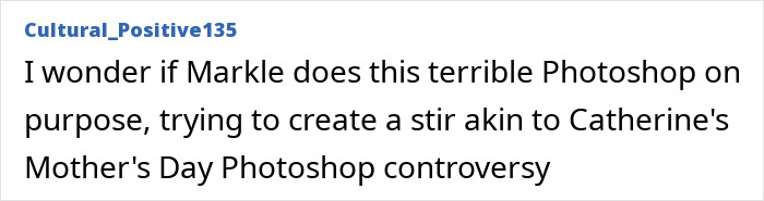 Comment criticizing Prince Harry and Meghan Markle's holiday snap for alleged manipulation spotted by fans online. Comment criticizing Prince Harry and Meghan Markle's holiday snap for alleged manipulation spotted by fans online.