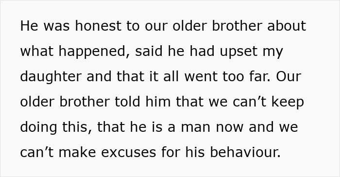 Text describing a family conflict where a vegan teen faces criticism and the mom plans to keep toxic relatives away.