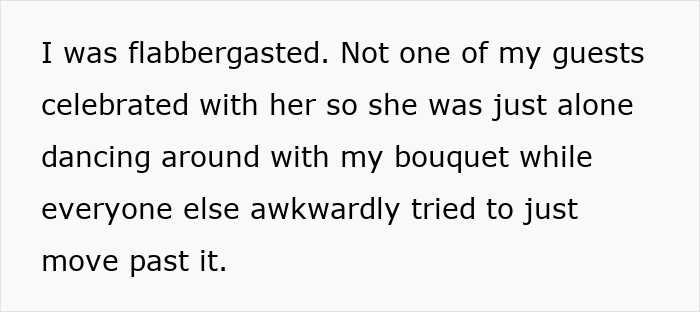 Bride mortified as officiant brings random guest to ceremony, losing it when she catches the bouquet alone and uncelebrated.