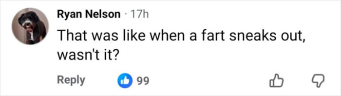 Comment by Ryan Nelson referencing a humorous Freudian slip, highlighting an awkward mistake at a TPUSA event. Comment by Ryan Nelson referencing a humorous Freudian slip, highlighting an awkward mistake at a TPUSA event.