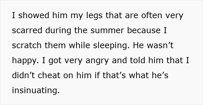 Text about wife’s unexplained scratches on back causing hubby with trust issues to consider installing CCTV at home. Text about wife’s unexplained scratches on back causing hubby with trust issues to consider installing CCTV at home.