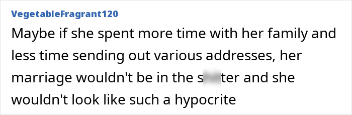 Comment criticizing Meghan Markle, mentioning family time and marriage, related to Meghan Markle Christmas message and Prince Harry split rumors. Comment criticizing Meghan Markle, mentioning family time and marriage, related to Meghan Markle Christmas message and Prince Harry split rumors.