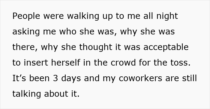 Bride mortified as officiant brings random guest to ceremony and she catches the bouquet, causing unexpected chaos. Bride mortified as officiant brings random guest to ceremony and she catches the bouquet, causing unexpected chaos.
