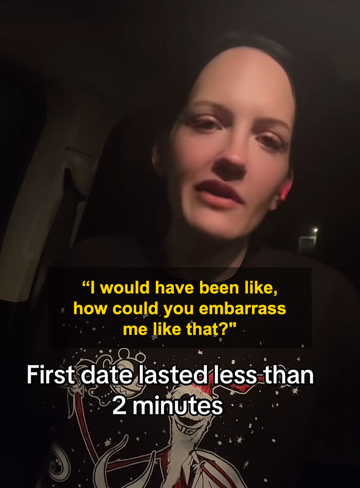 Mulher relata que o primeiro encontro terminou menos de 2 minutos depois de seguir seu plano, chamando-o de idiota.
