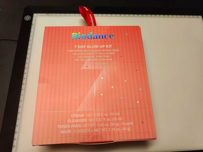 Biodance 7 day glow up kit skincare gift, a unique present for the person who has everything and won’t forget it