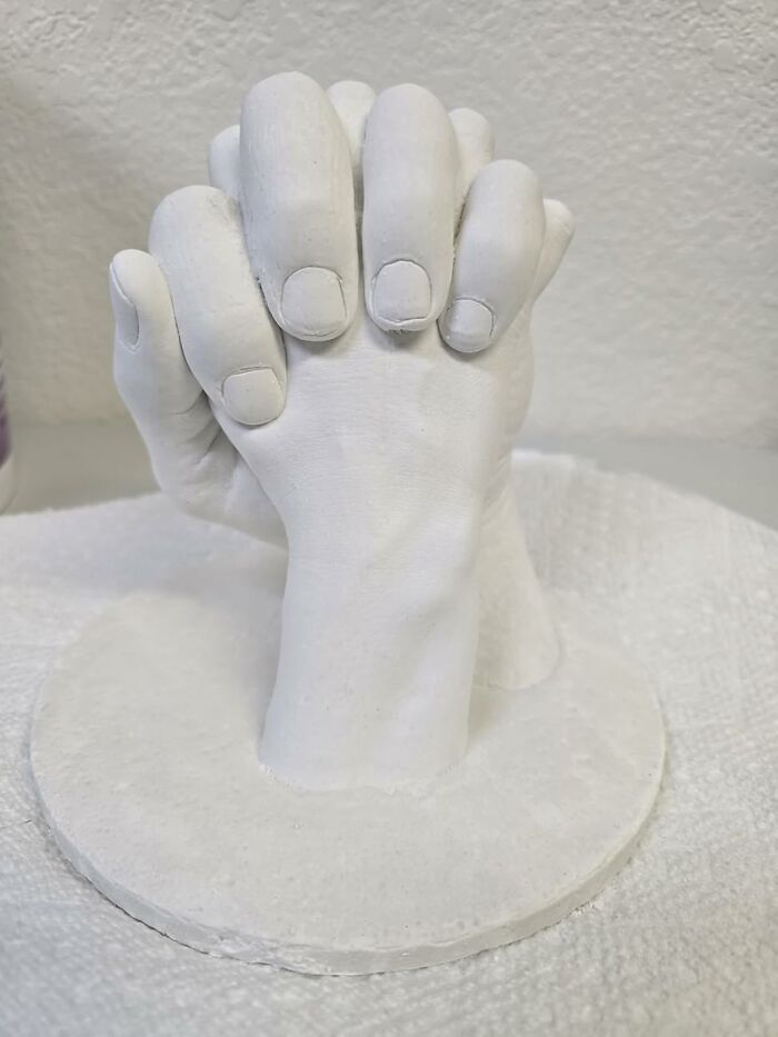 A Hand Casting Kit Lets You Create A Monument To Your Love That's Way More Personal And Slightly Less Creepy Than A Taxidermied Squirrel