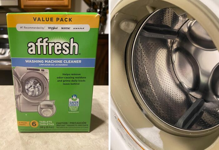  Washing The Washer Sounds Like A Glitch In The Matrix But It Is Necessary To Use The Washing Machine Cleaner To Blast Away The Mildew So Your Clothes Don't Smell Like A Swamp Creature