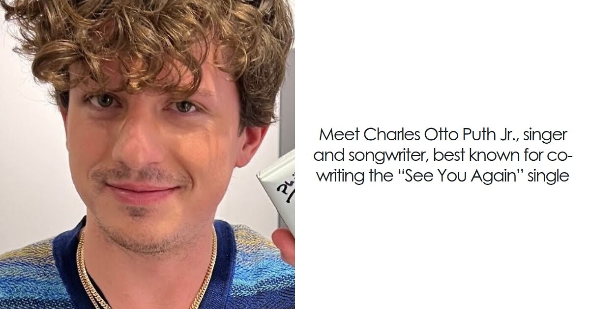Charlie Puth: Bio And Career Highlights
