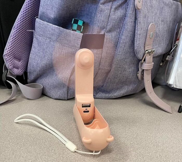 A Handheld Mini Fan Is The Perfect Accessory For When You're Stuck In A Hot, Crowded Tourist Trap And You Need To Create Your Own Personal, Beyoncé-Level Wind Machine Moment