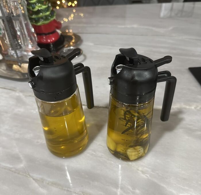 A Glass Olive Oil Sprayer Is The One Kitchen Gadget That Will Finally Allow Them To Live Out Their Fantasy Of Being A Fancy, High-End Chef Who Mists Their Food With A Delicate, Even Coating Of Oil