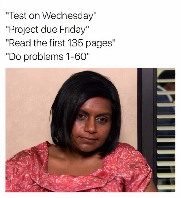Tired college student overwhelmed with tests, projects, and reading, representing students running on hope and energy drinks.