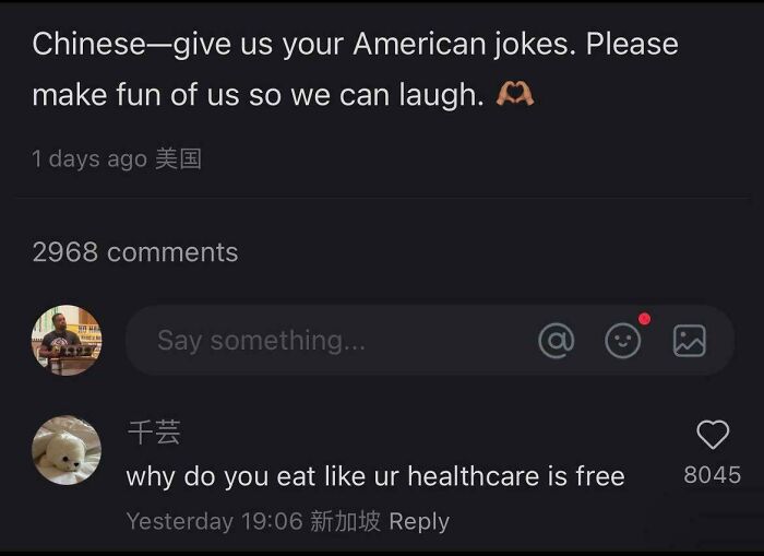 Screenshot of a social media comment exchange showcasing epic burns of 2025 that turned insults into art.