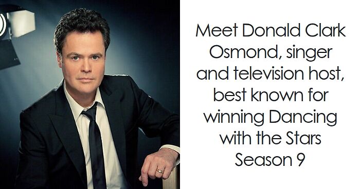 Donny Osmond: Bio And Career Highlights