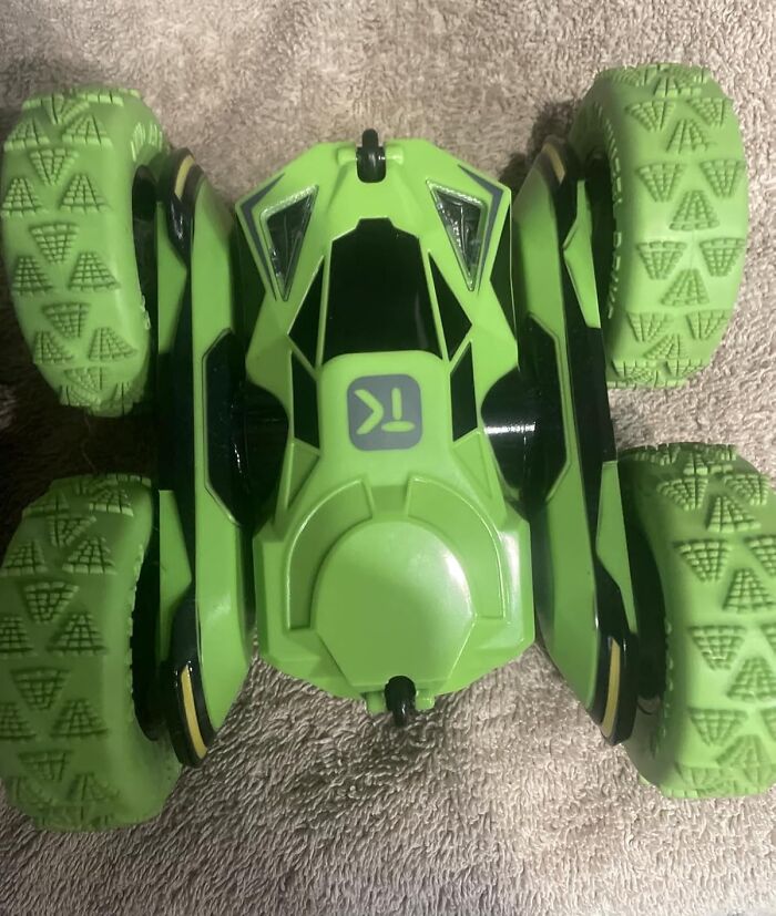 The Laws Of Physics, Gravity, And Common Sense Can Now Be Gleefully Ignored In Your Living Room With A 360-Flip Rc Stunt Car 