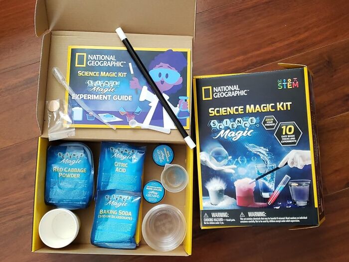 They Can Now Experience The Thrill Of Being A Mad Scientist Without The Corresponding Risk Of Blowing Up The Garage Thanks To The National Geographic Magic Chemistry Set 