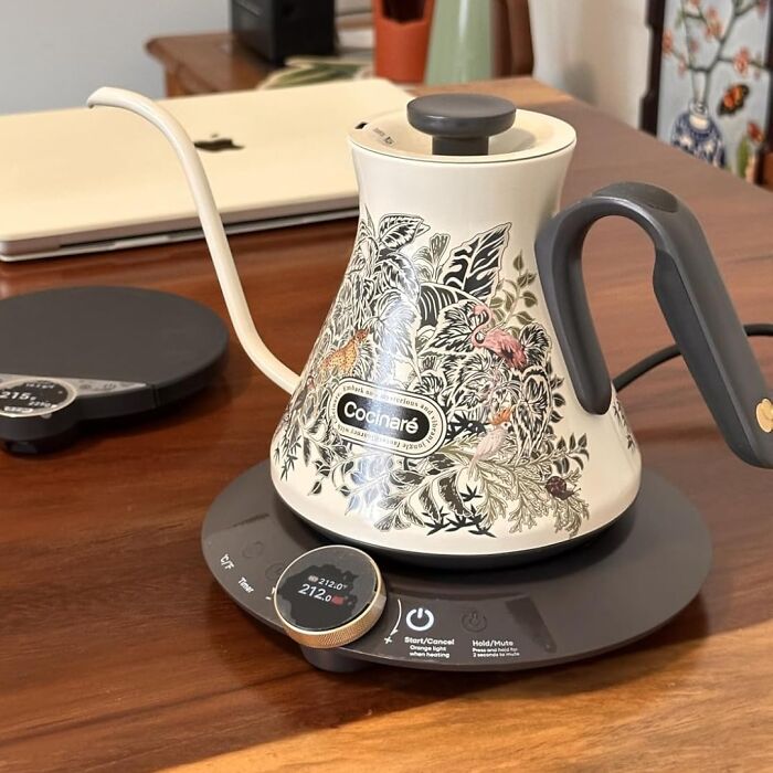 A Cocinare Gooseneck Kettle Will Make Her Morning Cup Of Tea Feel Like A Fancy, Five-Star, "I'm-A-Serious-Tea-Person" Ritual, Even If She's Just Drinking A Sad, Generic Bag Of Lipton 