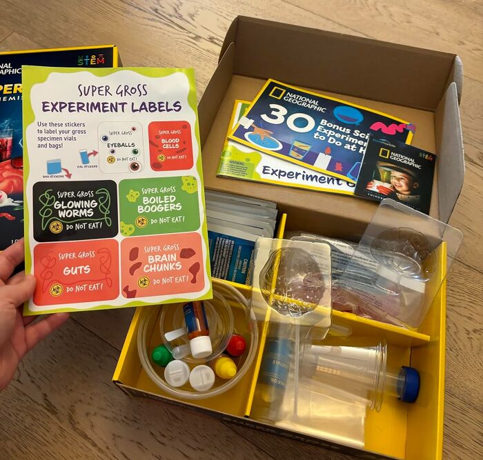 A National Geographic Gross Science Kit Will Allow Them To Explore The Disgusting, Fascinating, And Slightly Smelly World Of Science In A Way That Is Both Educational And Deeply Satisfying To Their Inner Weirdo